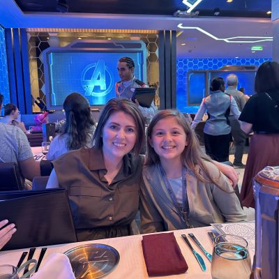 Heather Guernsey Disney Cruise Dinner